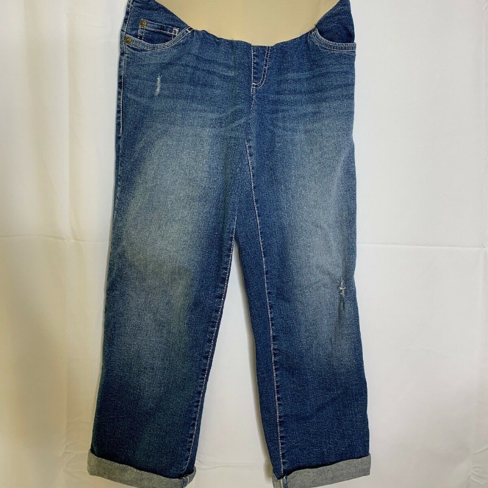 Indigo Blue Jeans Maternity Denim Pants Size Small